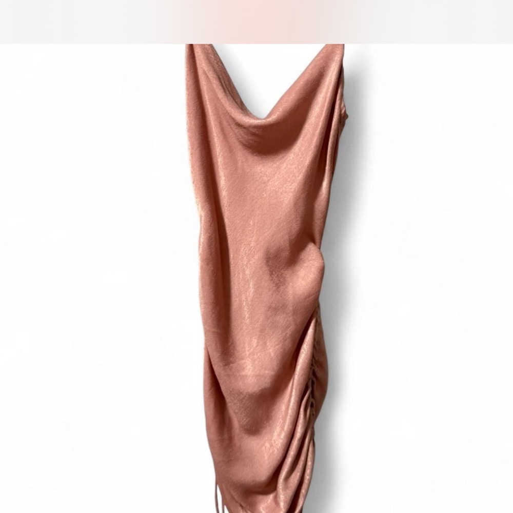 Pink Tie Dress